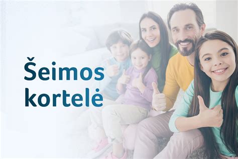 Šeimos gerovės iliustracija