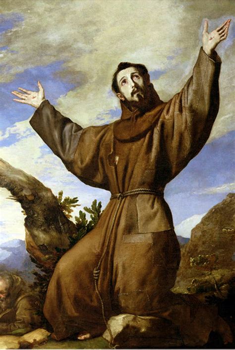 Šv. Pranciškus Asyžietis dalija drabužius vargšams