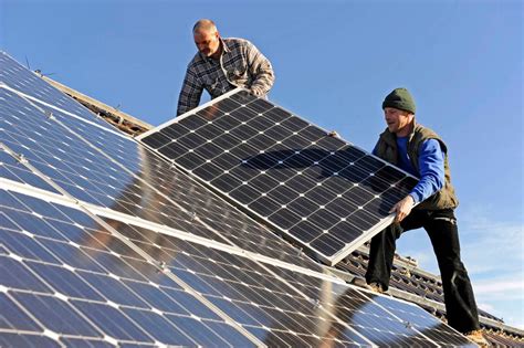 Установка солнечных панелей