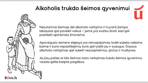 Alkoholizmo poveikis šeimai