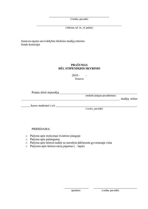 Allianz prašymo forma