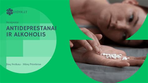 Antidepresantai ir alkoholis