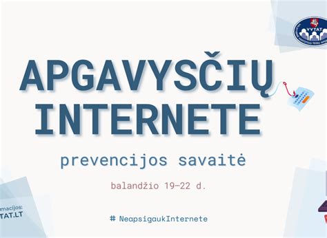 Apgavystės internetu