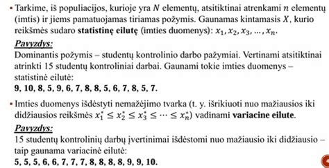 Aprašomoji Statistika
