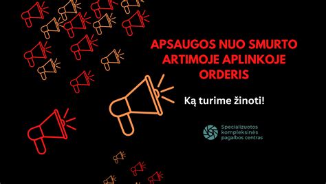 Apsaugos nuo smurto artimoje aplinkoje orderis