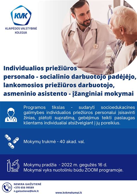 Asmeninio asistento mokymai