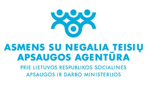 Asmens su negalia teisių apsaugos agentūros logotipas