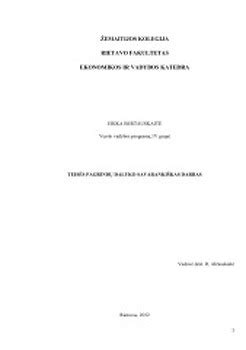 Atleidimas iš darbo kompensacija