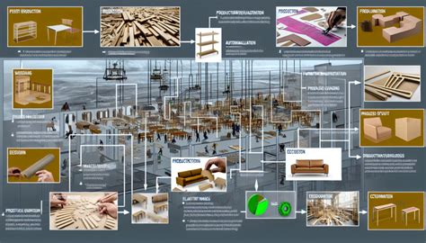 Baldų gamybos procesas