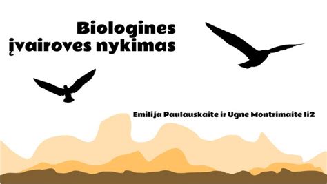 Biologinės įvairovės nykimas