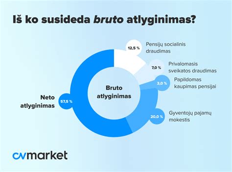 Bruto ir Neto atlyginimas