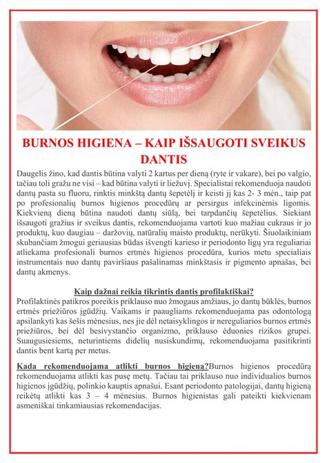 Burnos higiena senjorams