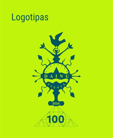 Dainų šventės logotipas