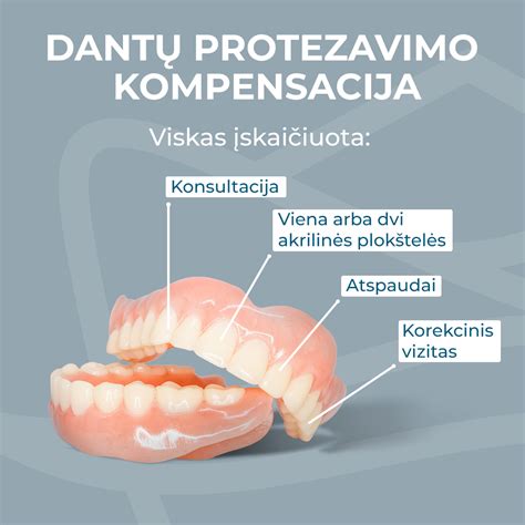 Dantų protezavimo etapai