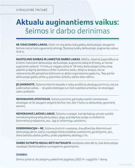 Darbo ir šeimos suderinimas