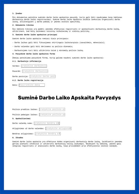 Darbo laiko apskaita