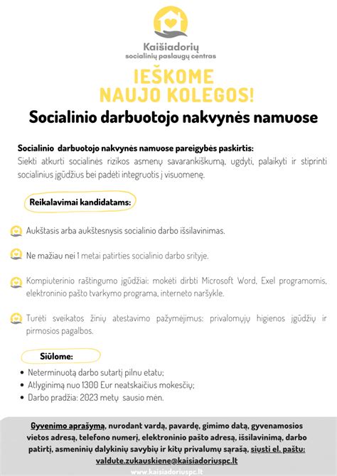 Darbo pasiūlymai Anglijoje