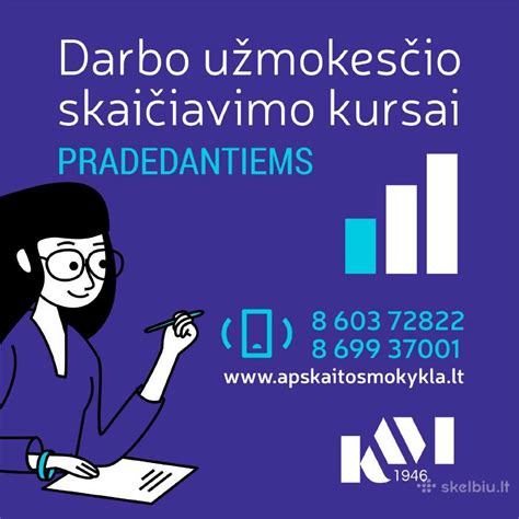 Darbo užmokesčio mokymai