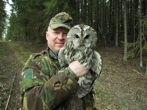 Darius Musteikis išgelbėjęs mažąjį apuoką