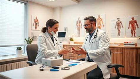 Dermatologas Vilniuje konsultuoja pacientą