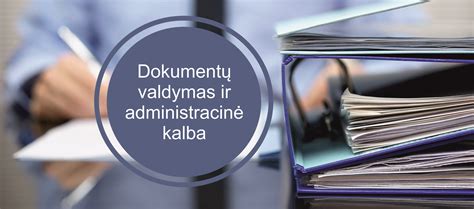 Dokumentų valdymas