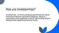 ESG investavimo principai