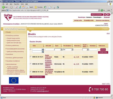 Elektroninė draudėjų aptarnavimo sistema (EDAS)