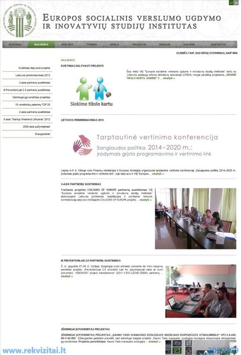 Europos Socialinio Verslumo Ugdymo ir Inovatyvių Studijų Institutas Logotipas