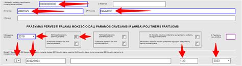 FR0001 deklaracijos pildymas EDS sistemoje