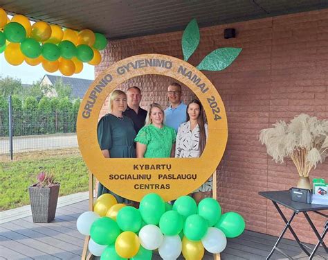 Grupinio gyvenimo namų atidarymas Kybartuose