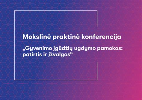 Gyvenimo įgūdžių pamokos