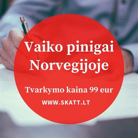 Išmokos vaikams Norvegijoje