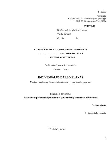 Individualus gydymo planas