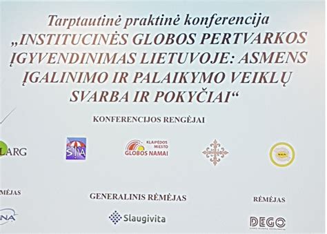 Institucinės globos transformacija Lietuvoje