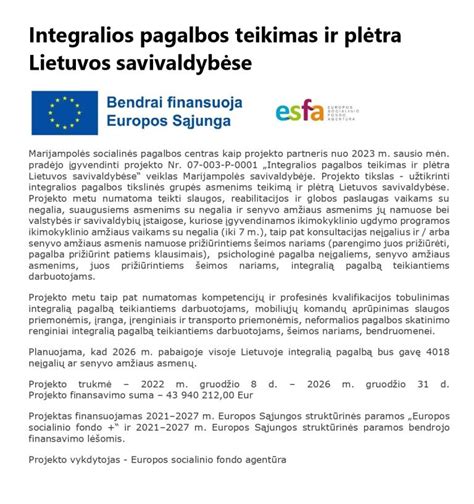 Integralios pagalbos centras Vilniuje
