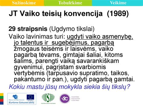 JT Vaiko teisių konvencija