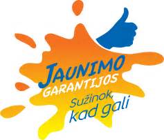 Jaunimo garantijos logotipas
