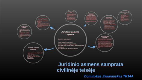 Juridinio asmens samprata