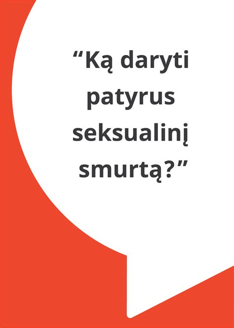 Ka daryti patyrus smurta