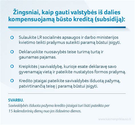 Kaip gauti socialinį būstą Lietuvoje