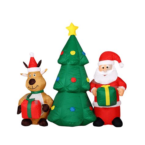 Kalėdų Senelis su eglute