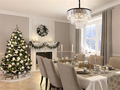 Kalėdinės dekoracijos interjere