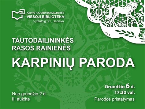 Karpinių paroda