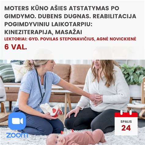 Kineziterapija po gimdymo