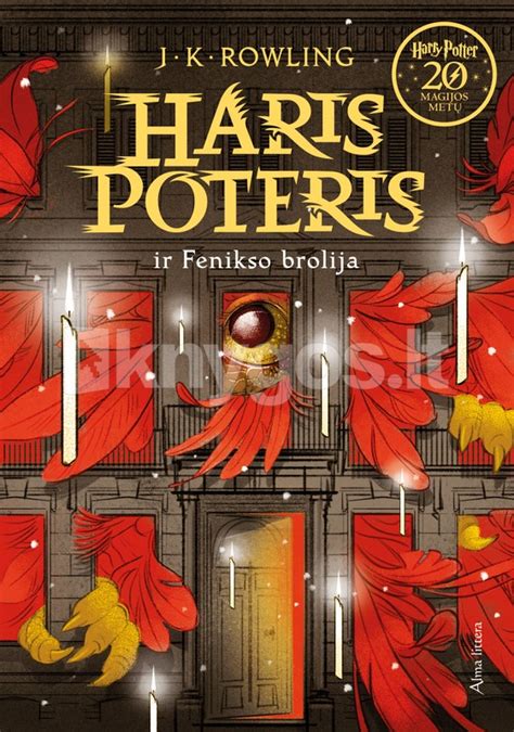 Knygos Haris Poteris ir Fenikso brolija viršelis