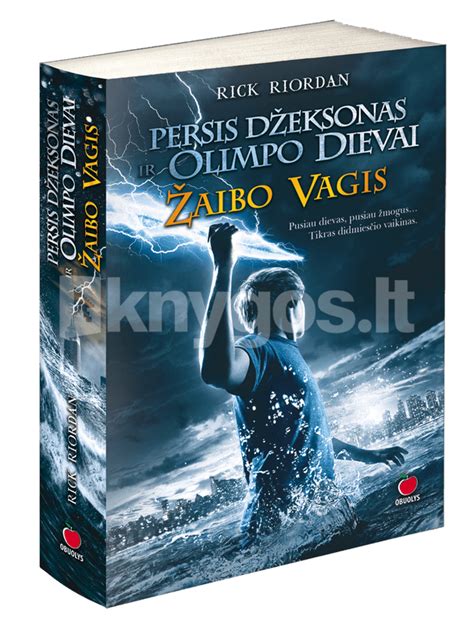 Knygos Persis Džeksonas ir žaibo vagis viršelis