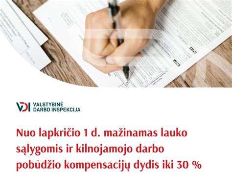 Kompensacijos už kilnojamojo pobūdžio darbą schema
