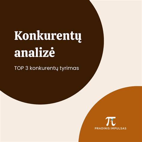 Konkurentų analizė