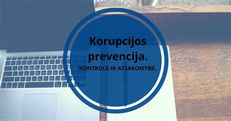 Korupcijos prevencija