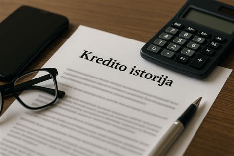 Kredito istorija